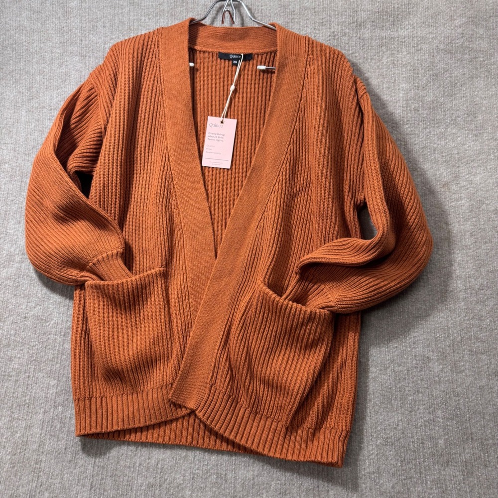 Quince NWT 100% organic oversized cotton cardigan
